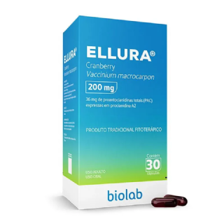 Ellura 200mg, caixa com 30 cpsulas duras