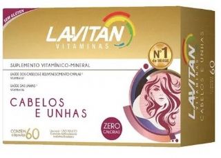 Lavitan Cabelos e Unhas 60 Cpsulas