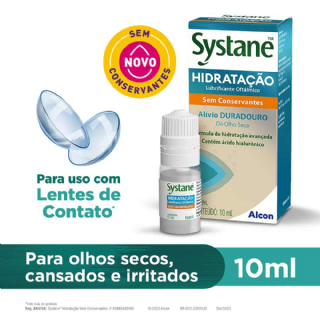 Systane Hidratao - 10Ml Soluo Oftlmica Lubrificante