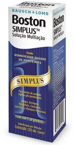 Boston Simplus 120ml Soluo Oftlmica Bausch e Lomb