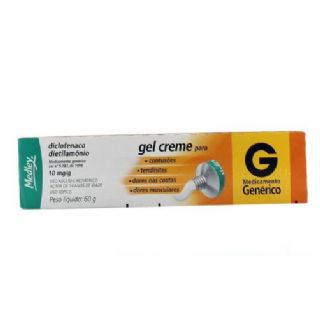 Diclofenaco de Dietilamônio Gel 11,6mg/g Genérico Medley 60g