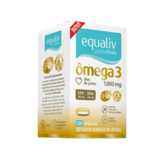 mega 3 Equaliv frasco com 120 cpsulas gel